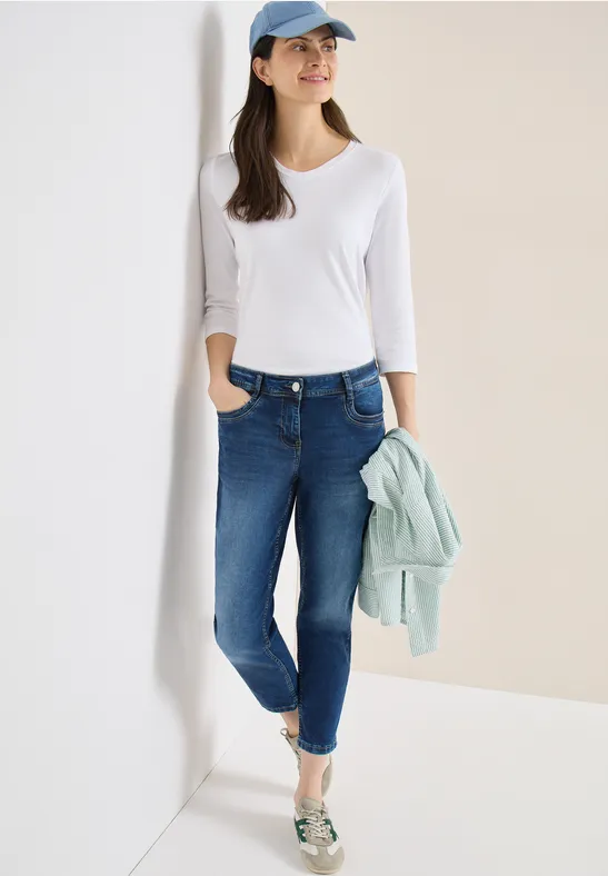 7/8 Jeans met smalle pijpen