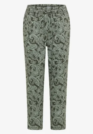 Alternative view of 7/8 Mid Waist Slim Leg broek in een Loose Fit.