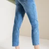 7/8 Mid Waist Slim Legs jeans in casual fit - Afbeelding 3