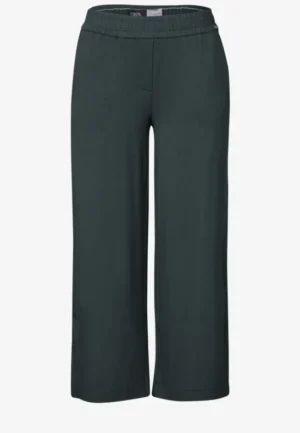 Alternative view of 7/8 Wide Legs jersey broek