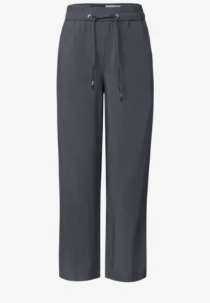 Alternative view of 7/8 Wide Legs viscose broek