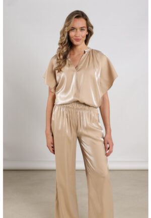 Nukus - Beige | Dames | Blouse | Beige | 3XL | regular | Kamst mode