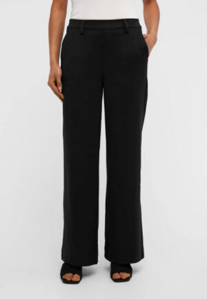 Object - Zwart | Dames | Broek | Zwart | 46 | regular | Kamst mode