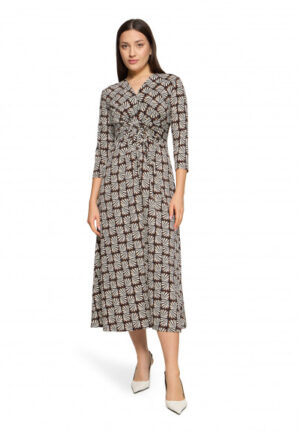 Betty Barclay - Bruin | unisex | Jurk | Bruin | 42 | regular | Kamst mode