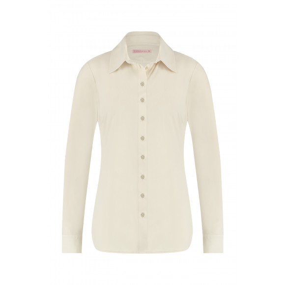 Studio Anneloes - Beige | Dames | Blouse | Beige | XXL | regular | Kamst mode