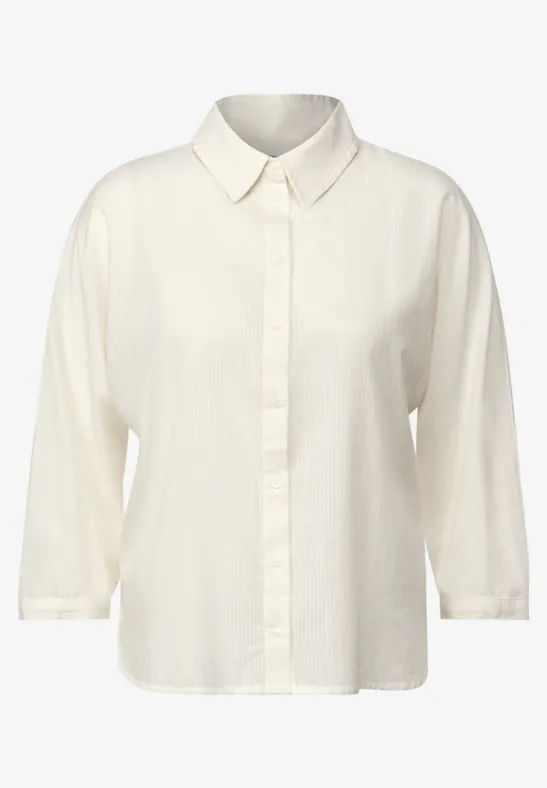Blouse met gestreepte textuur - Afbeelding 2