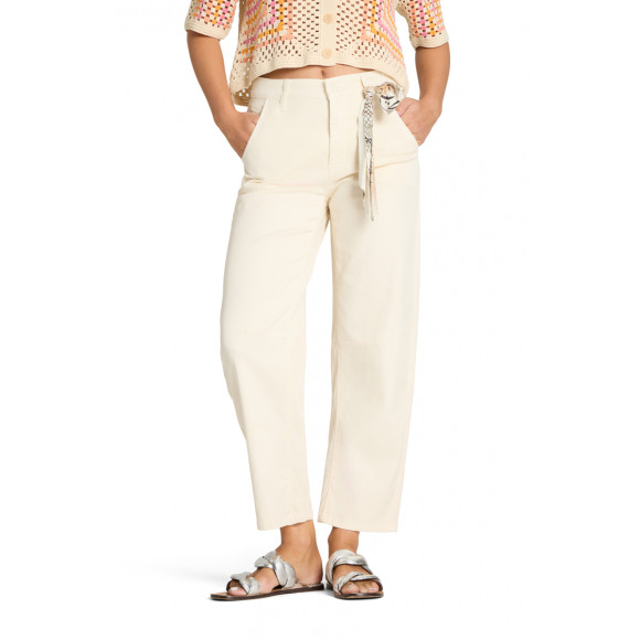 Cambio - Wit | Dames | Jeans | Wit | 40 | regular | Kamst mode