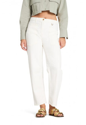 Cambio - Wit | Dames | Jeans | Wit | 40 | regular | Kamst mode