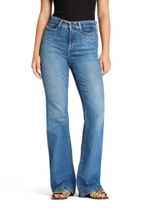 Cambio - Blauw | Dames | Jeans | Blauw | 42 | regular | Kamst mode