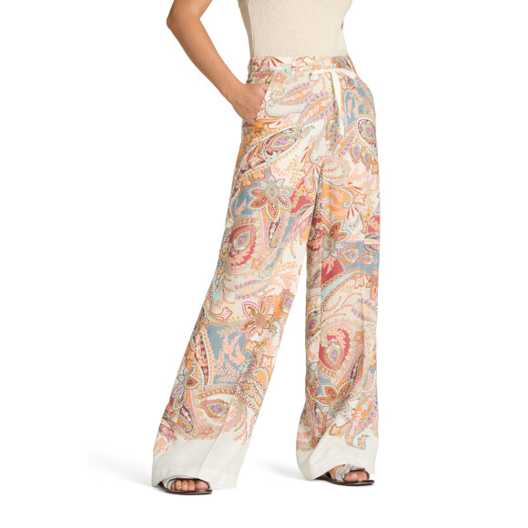 Cambio - Wit | Dames | Broek | Wit | 44 | regular | Kamst mode