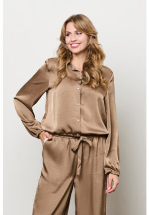 &Co - Beige | Dames | Blouse | Beige | XXL | regular | Kamst mode