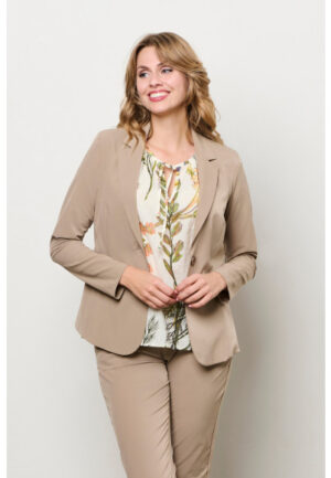 &Co - Beige | Dames | Blazer | Beige | 3XL | regular | Kamst mode