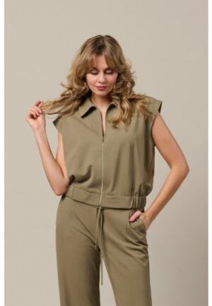 &Co - Groen | Dames | Gilet | Groen | L | regular | Kamst mode