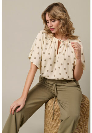 &Co - Groen | Dames | Top | Groen | M | regular | Kamst mode