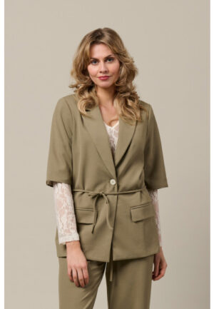 &Co - Groen | Dames | Blazer | Groen | S | regular | Kamst mode