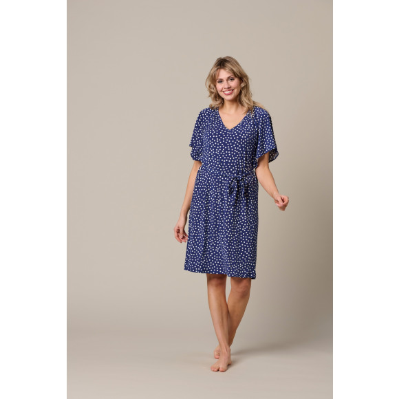 &Co - Blauw | Dames | Jurk | Blauw | 3XL | regular | Kamst mode