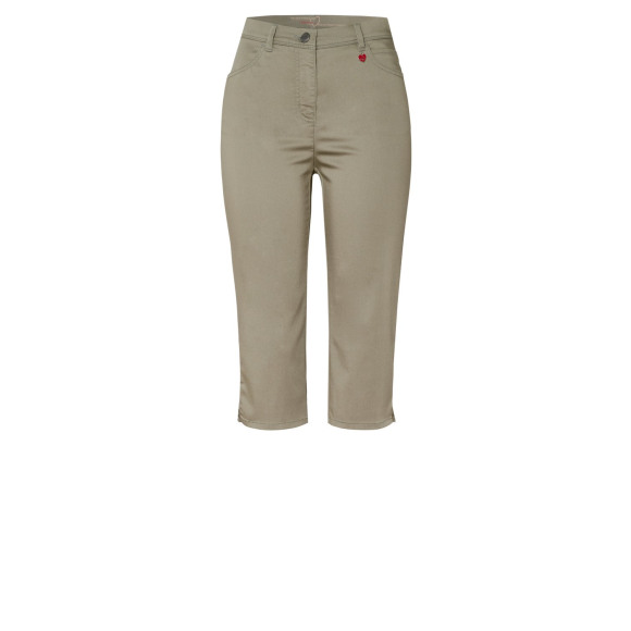 Toni | Relaxed - Groen | Dames | Broek | Groen | 50 | regular | Kamst mode