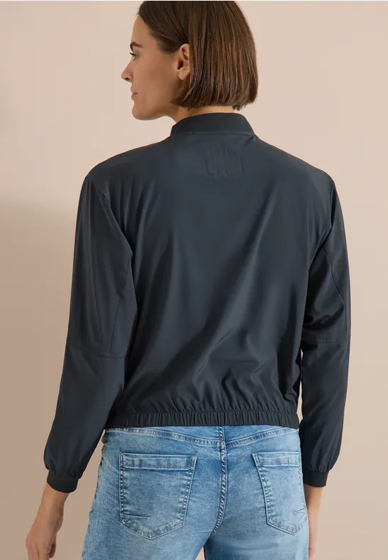Effen blouson met ritssluiting - Afbeelding 3