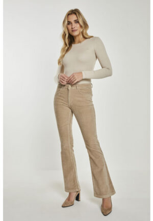 Para Mi - Beige | Dames | Broek | Beige | 36 | regular | Kamst mode