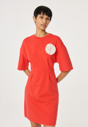 Fabienne Chapot - Rood | Dames | Jurk | Rood | L | regular | Kamst mode