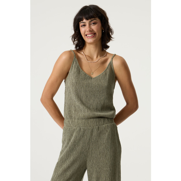 Garcia - Groen | unisex | Top | Groen | S | regular | Kamst mode