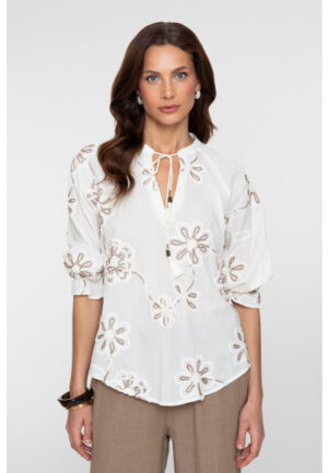 Geisha - Wit | unisex | Top | Wit | XS | regular | Kamst mode