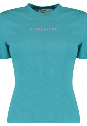 Harper & Yve - Blauw | Dames | Top | Blauw | XXL | regular | Kamst mode