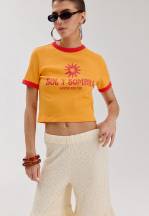 Harper & Yve - Oranje | Dames | Top | Oranje | XL | regular | Kamst mode
