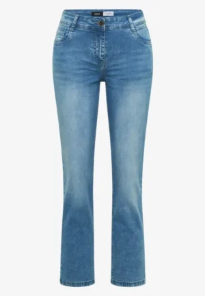 Alternative view of Jeans met Straight Leg pijpen en Mid Waist taille in casual pasvorm