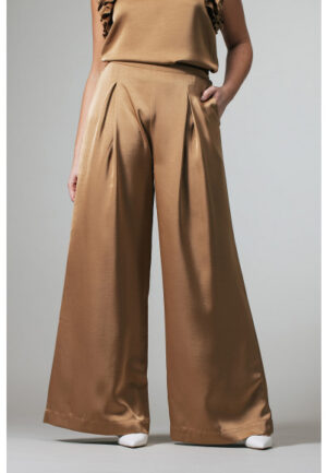 Label Dot - Geel | Dames | Broek | Geel | 38 | regular | Kamst mode
