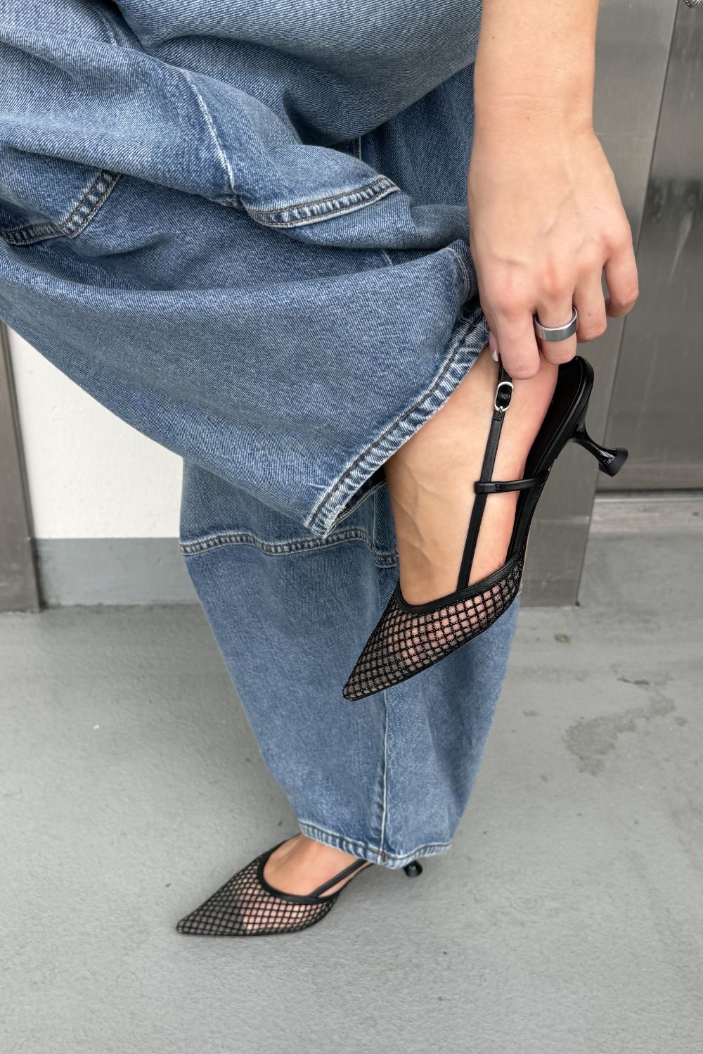 Lola Cruz sandalen 188Z02BK negro