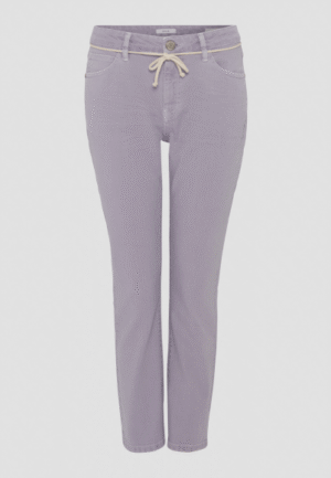 Opus - Paars | Dames | Broek | Paars | 34/28 | regular | Kamst mode