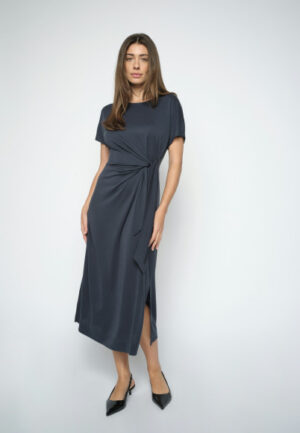 Mos Mosh - Blauw | Dames | Jurk | Blauw | M | regular | Kamst mode