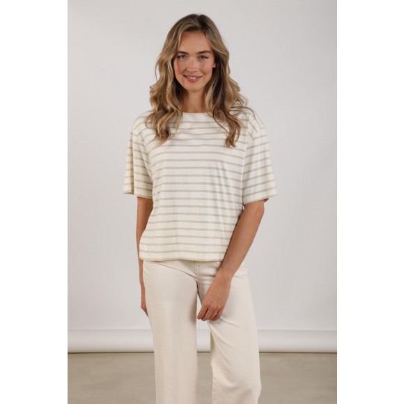 Nukus - Geel | Dames | Top | Geel | XXL | regular | Kamst mode