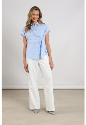 Nukus - Blauw | Dames | Blouse | Blauw | 3XL | regular | Kamst mode