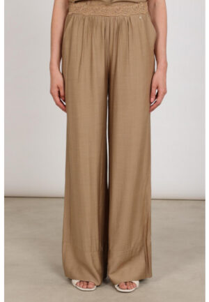 Nukus - Bruin | Dames | Broek | Bruin | S | regular | Kamst mode