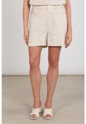 Nukus - Beige | Dames | Broek | Beige | L | regular | Kamst mode