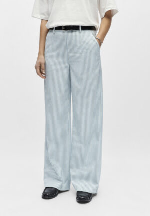 Object - Blauw | Dames | Broek | Blauw | 46 | regular | Kamst mode