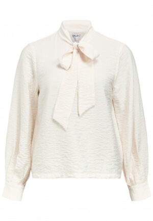 Object - Beige | Dames | Blouse | Beige | 44 | regular | Kamst mode
