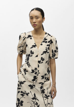 Object - Beige | Dames | Top | Beige | 44 | regular | Kamst mode