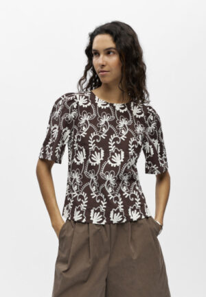 Object - Bruin | Dames | Blouse | Bruin | 42 | regular | Kamst mode