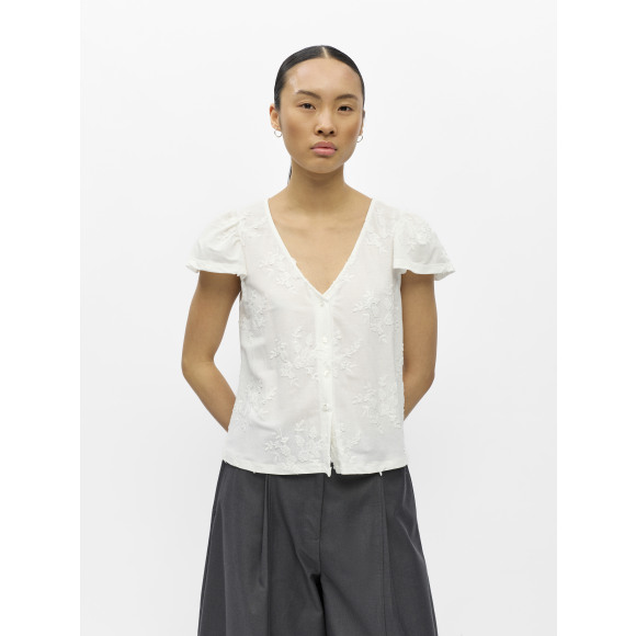 Object - Wit | Dames | Top | Wit | S | regular | Kamst mode