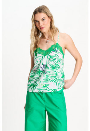 Pom Amsterdam - Groen | Dames | Top | Groen | 46 | regular | Kamst mode