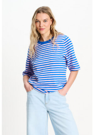 Pom Amsterdam - Blauw | Dames | Top | Blauw | 40 | regular | Kamst mode