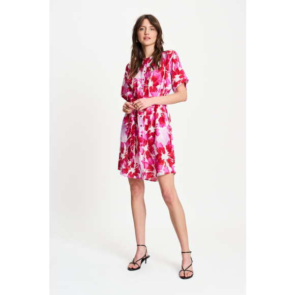 Pom Amsterdam - Rood | Dames | Jurk | Rood | 34 | regular | Kamst mode