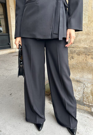 Pantalon Straight Leg Zwart