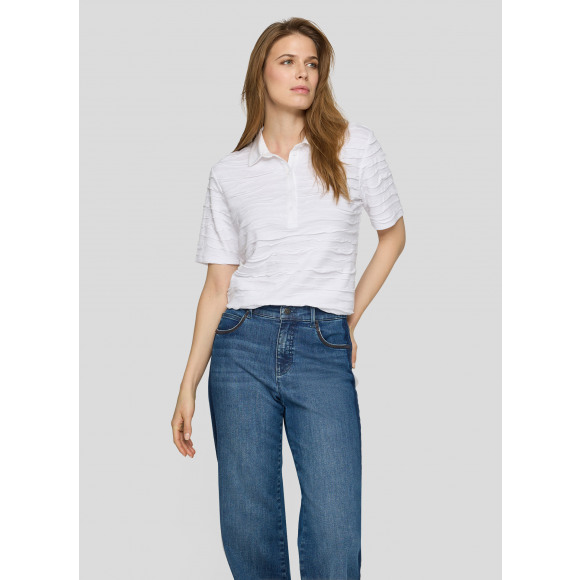 Rabe - Wit | Dames | Top | Wit | 48 | regular | Kamst mode