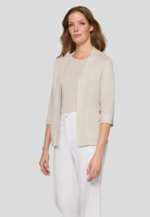 Rabe - Beige | Dames | Vest | Beige | 40 | regular | Kamst mode