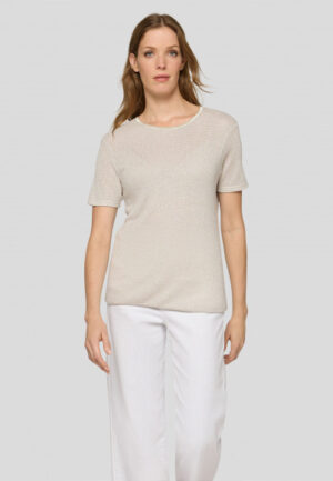Rabe - Beige | Dames | Top | Beige | 38 | regular | Kamst mode