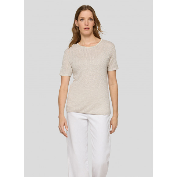 Rabe - Beige | Dames | Top | Beige | 38 | regular | Kamst mode